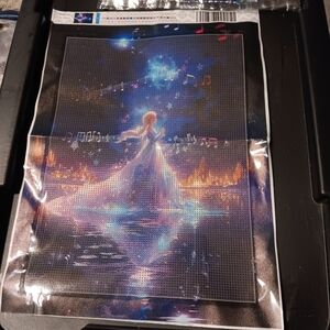 Disney Frozen Elsa. Singing Diamond Art Paint Kit 30x40